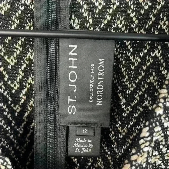 St. John Exclusively for Nordstrom Wool Blend Sheath Dress - Picture 5 of 10